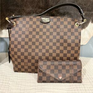 Louis Vuitton Damier Ebene Shoulder Bag